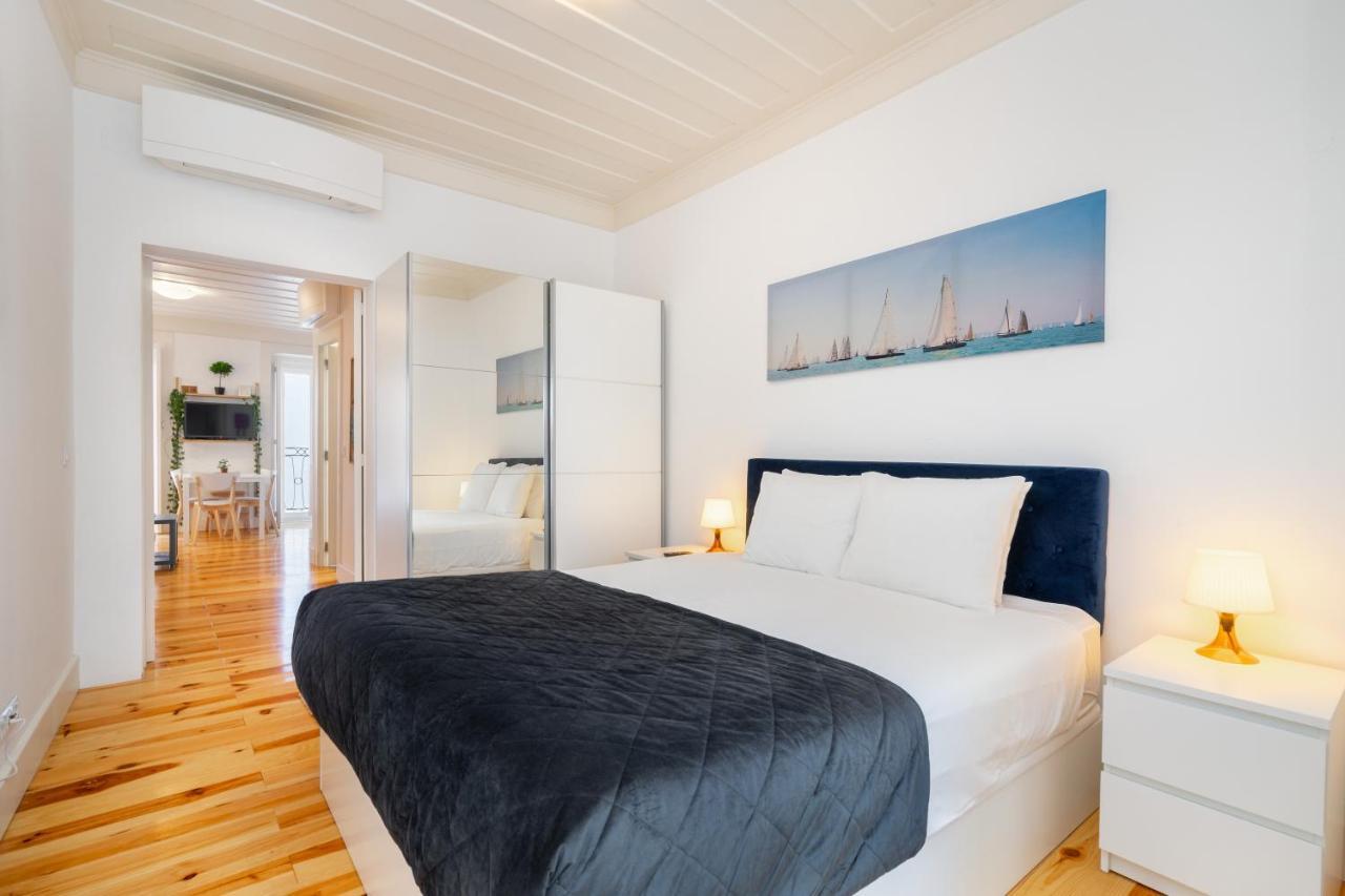 WHome Intendente Modern 1-Bed w/ Lift&AC in Top Notch Location Lissabon Exterior foto