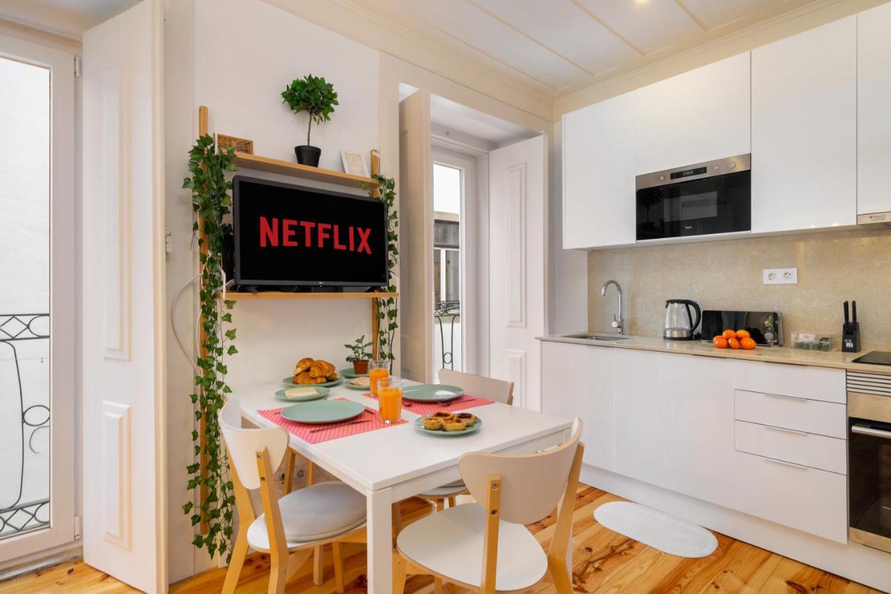 WHome Intendente Modern 1-Bed w/ Lift&AC in Top Notch Location Lissabon Exterior foto